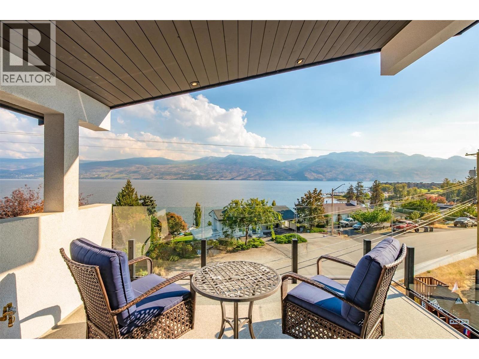 3961 Beachview Drive E, West Kelowna, BC - Outdoor With Body Of Water With Deck Patio Veranda With View With Exterior