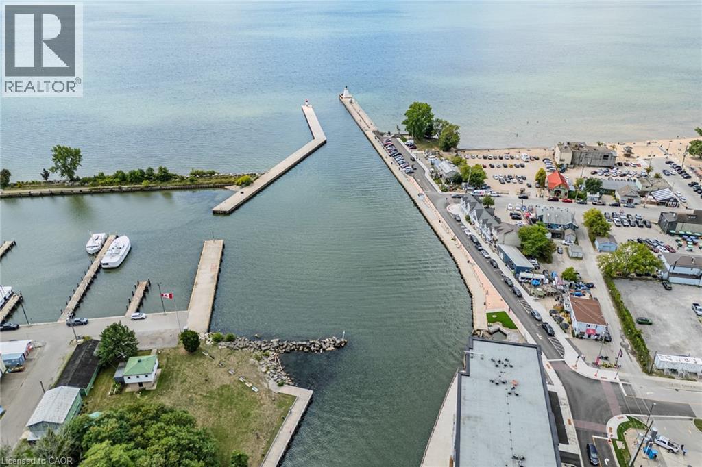 Aerial view of a large body of water - 30 John Street, Port Dover, ON