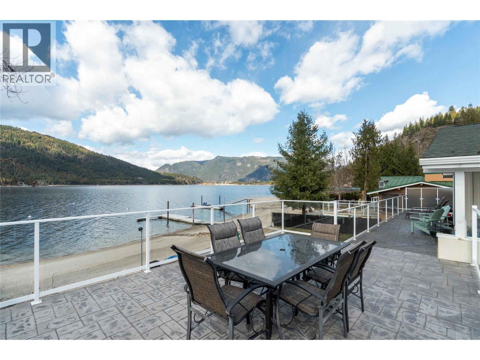 82 Montcalm Crescent, Sicamous, BC - Outdoor With Body Of Water With Deck Patio Veranda
