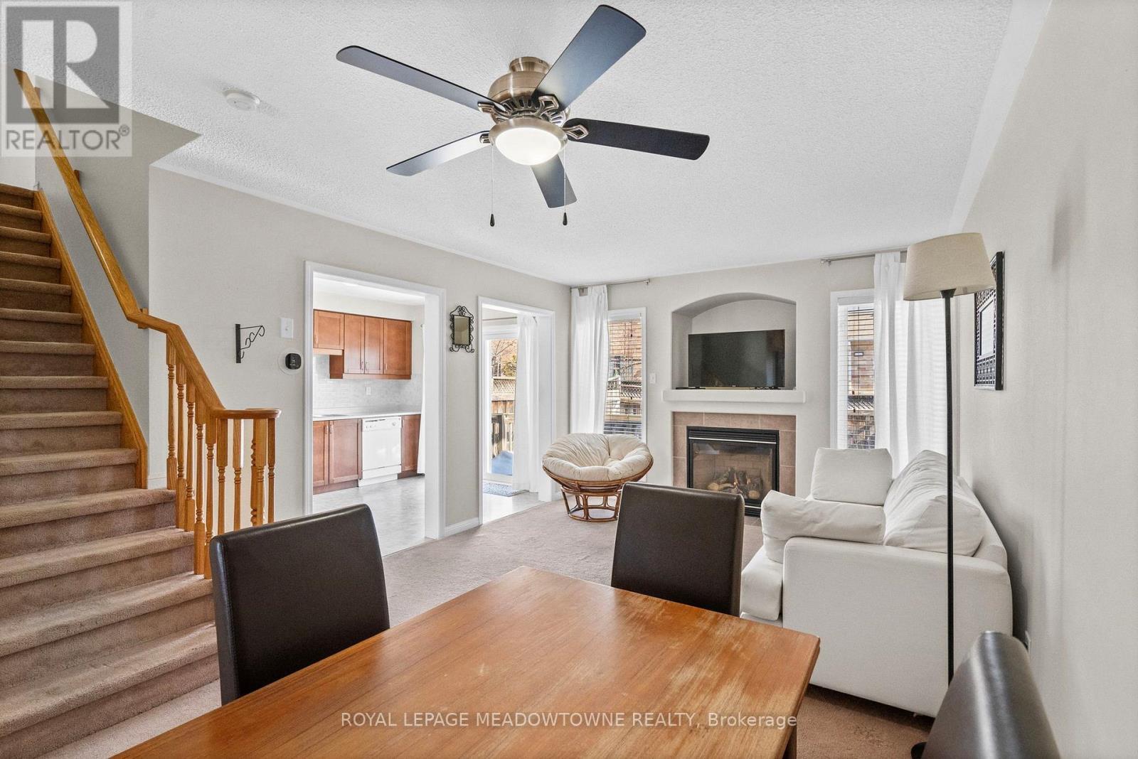 862 Stark Circle, Milton, ON - Indoor With Fireplace