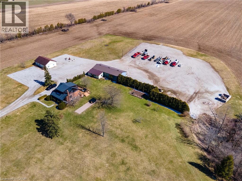 Aerial view of sparsely populated area - 23247 Beattie Line, Elgin, ON - Outdoor With View