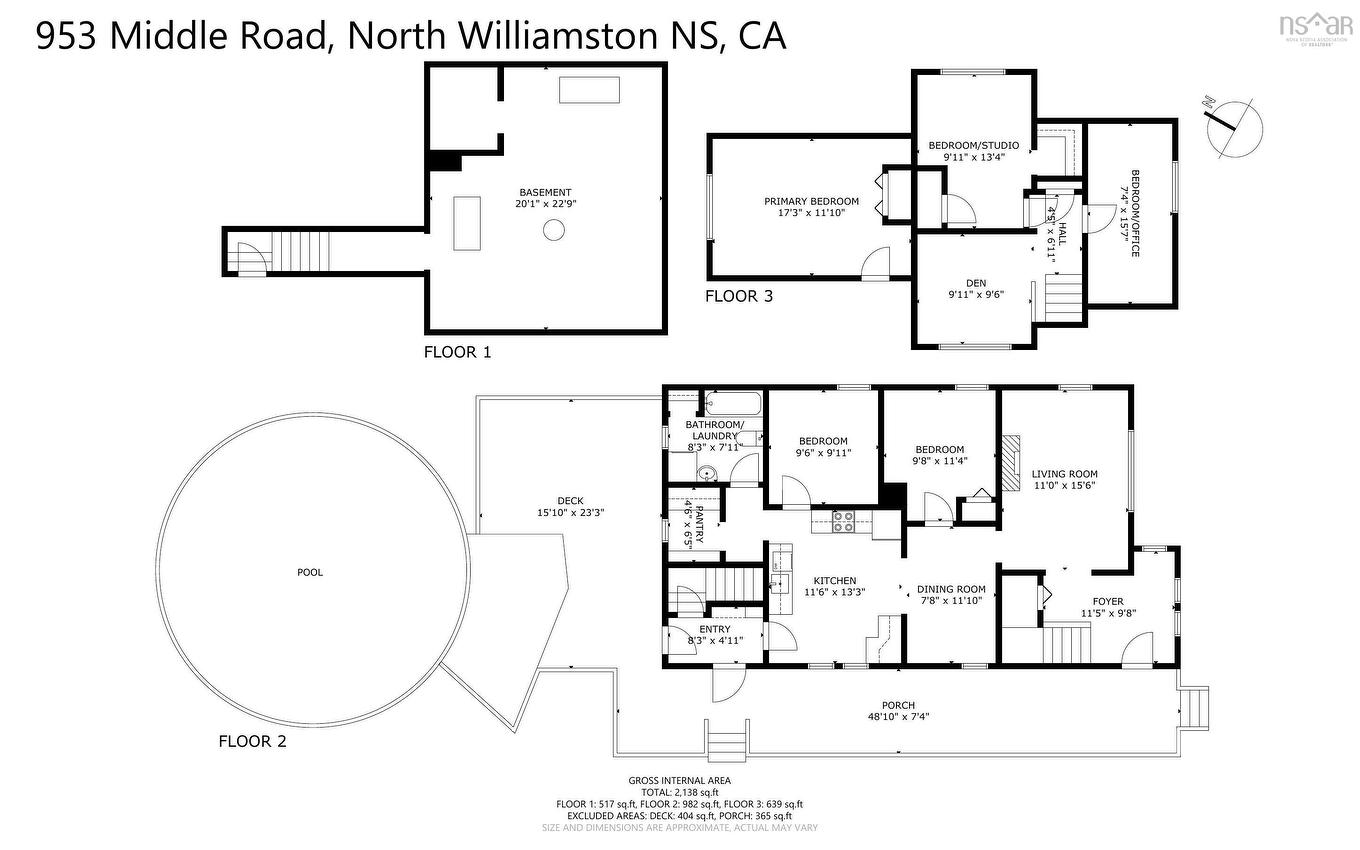 953 Middle Road, North Williamston, NS