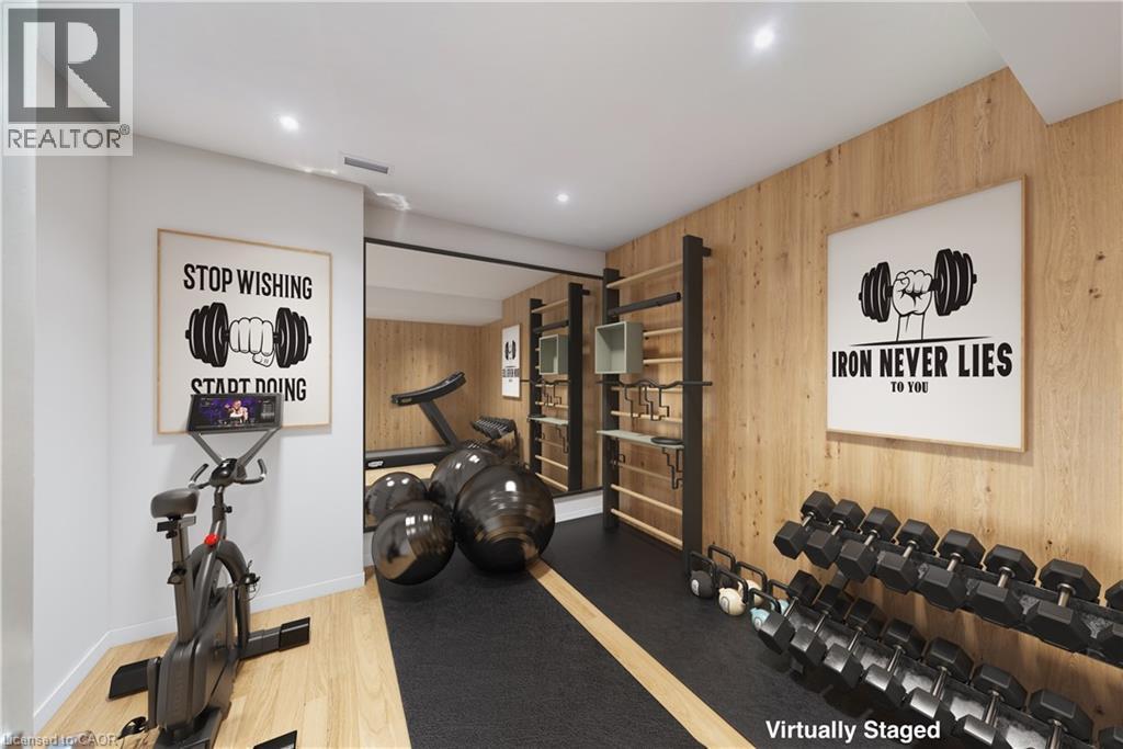 238 Hart Avenue, Burlington, ON - Indoor Photo Showing Gym Room