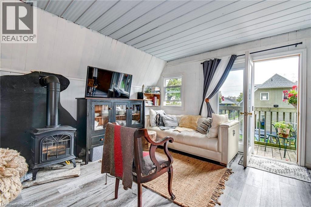 37C Cedar Drive, Turkey Point, ON - With Fireplace With Exterior