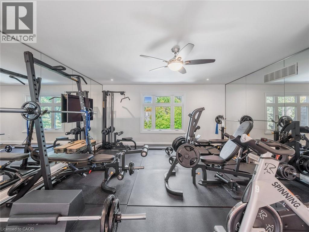3087 Lakeshore Road, Burlington, ON - Indoor Photo Showing Gym Room