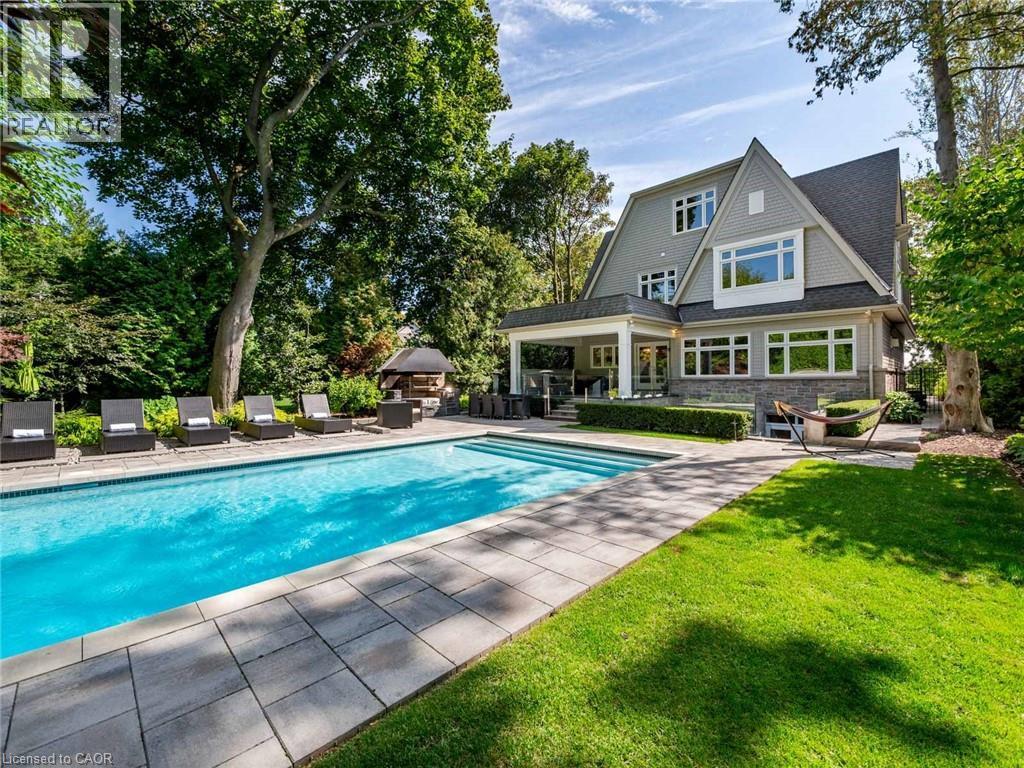 3087 Lakeshore Road, Burlington, ON - Outdoor With In Ground Pool With Deck Patio Veranda