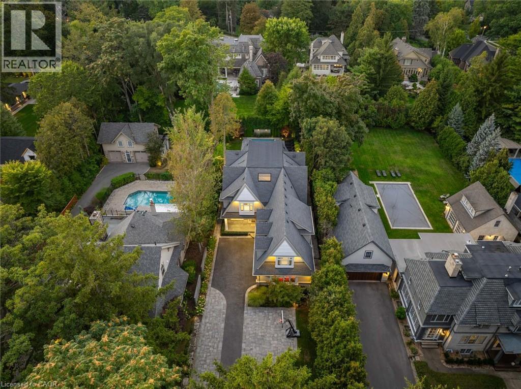 3087 Lakeshore Road, Burlington, ON - Outdoor With In Ground Pool With View