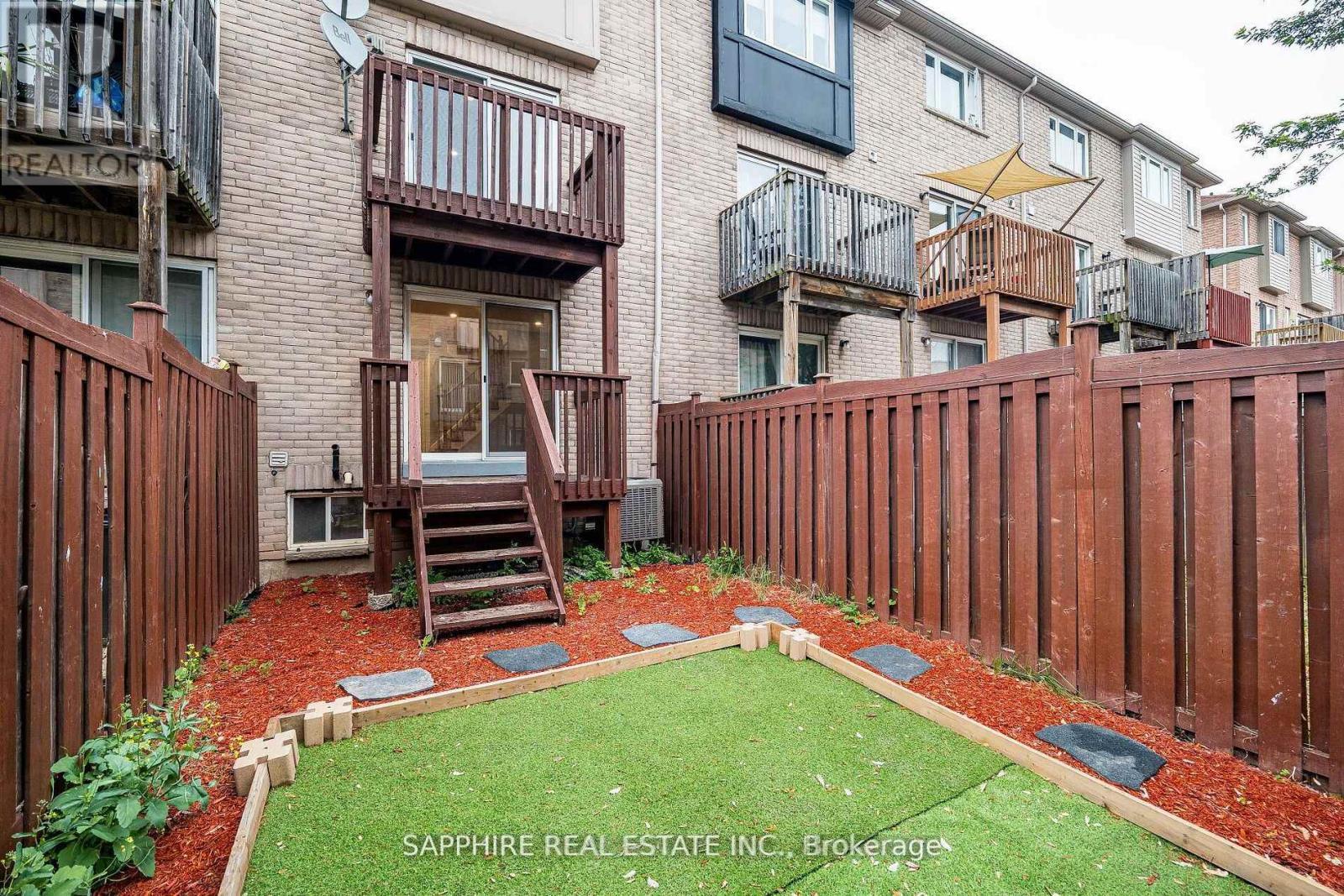 Backyard - 3255 Redpath Circle, Mississauga, ON - Outdoor With Balcony With Exterior