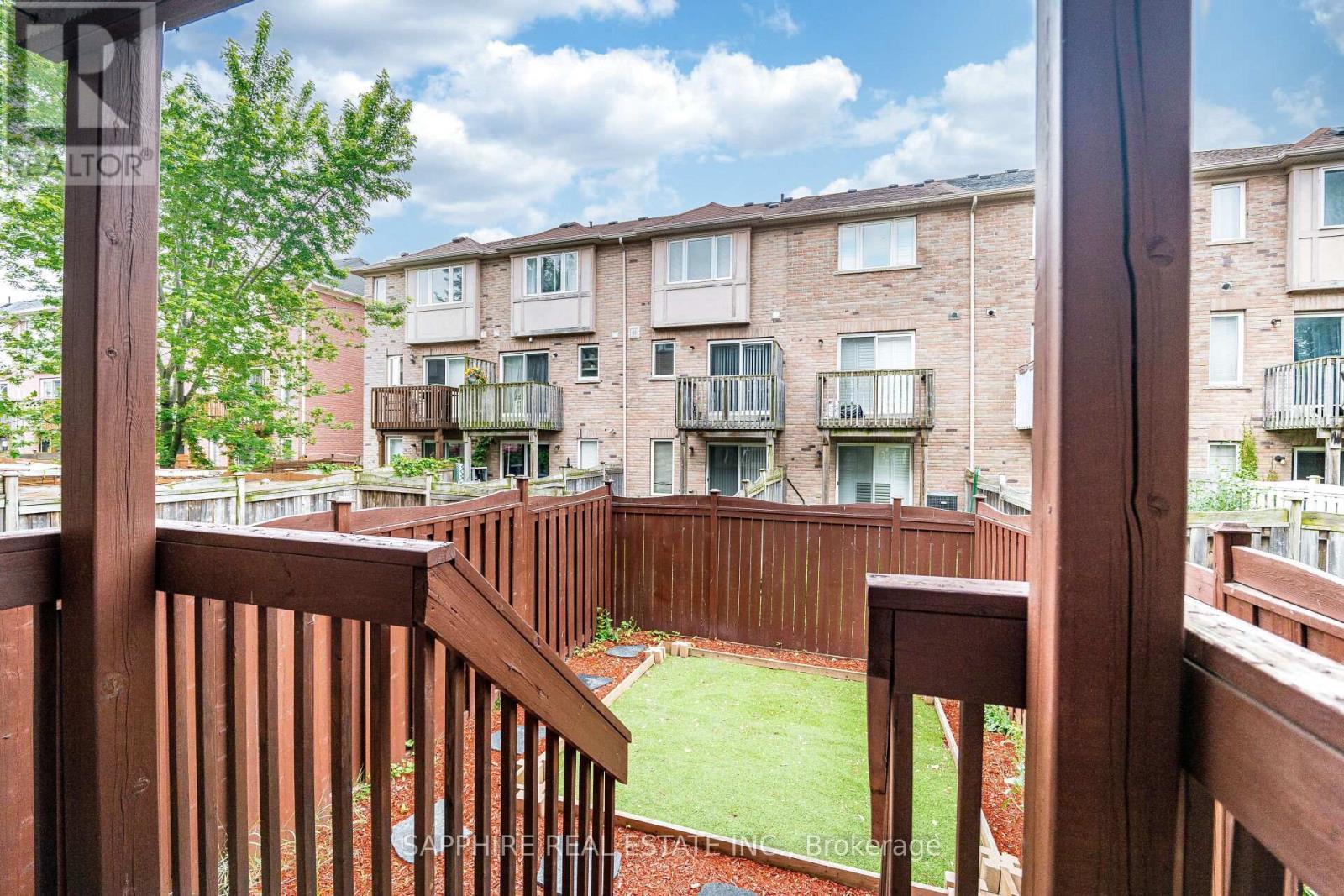 Backyard - 3255 Redpath Circle, Mississauga, ON - Outdoor With Balcony With Exterior