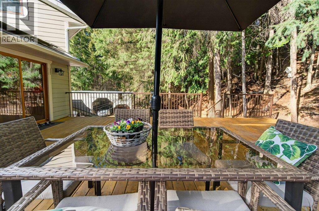 7905 97A Highway, Mara, BC - Outdoor With Deck Patio Veranda With Exterior