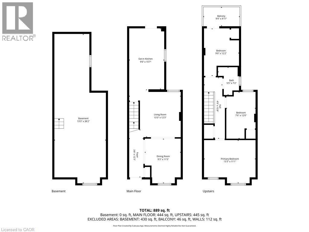 View of floor plan / room layout - 78 Clyde Street, Hamilton, ON - Other