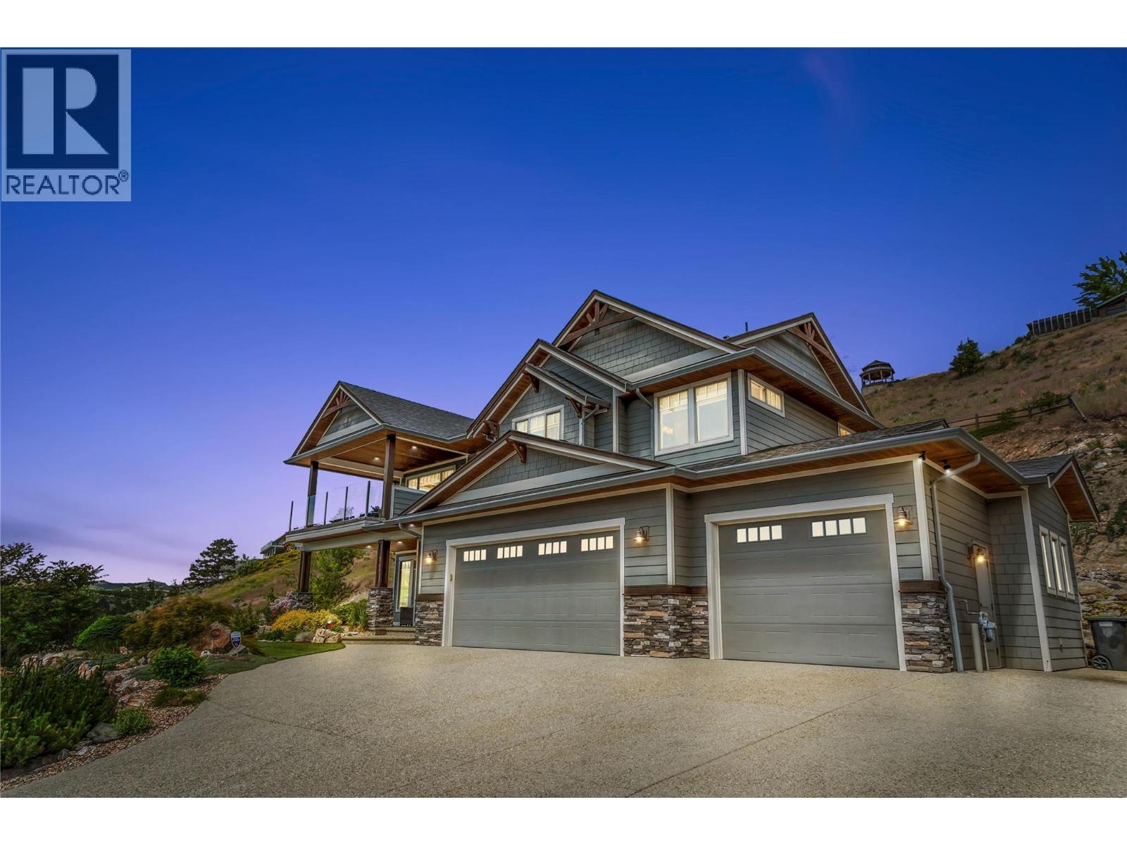 8780 Braeburn Drive, Coldstream, BC - Outdoor With Facade