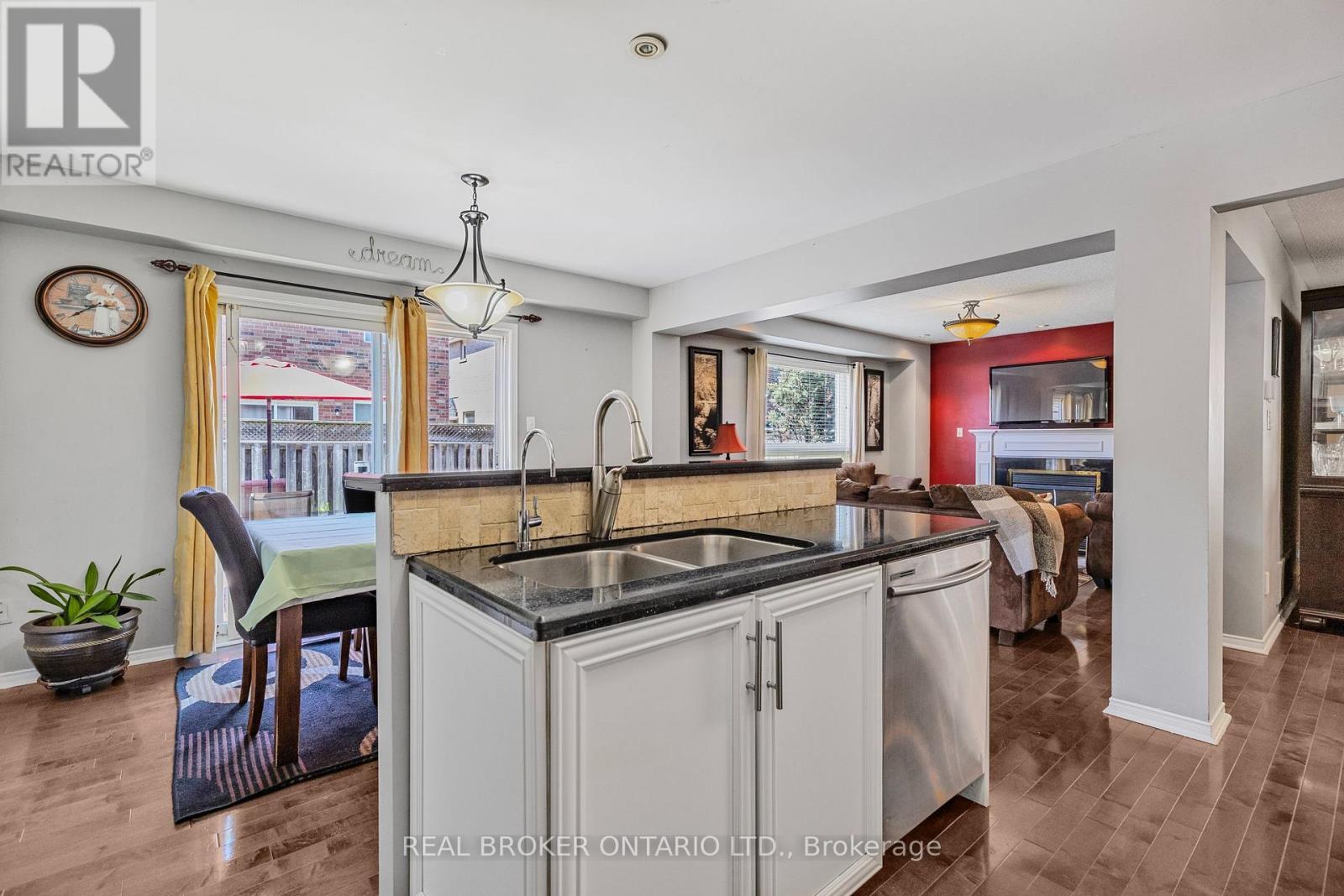 56 Lockheed Crescent, Brampton, ON - Indoor Photo Showing Kitchen With Double Sink