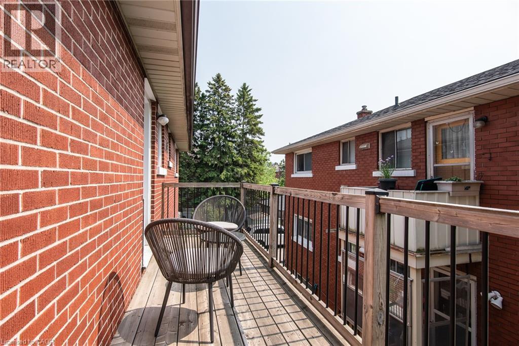 View of balcony - 129 River Road E, Kitchener, ON - Outdoor With Exterior
