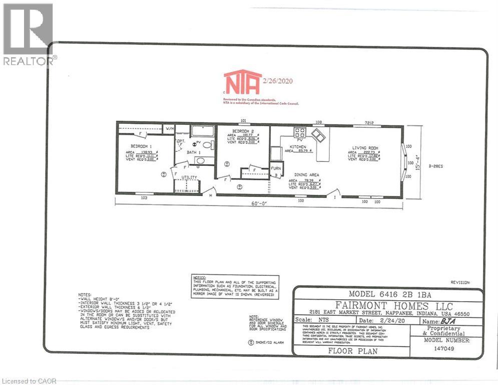 View of property floor plan - 24 Macpherson Crescent, Flamborough, ON - Other