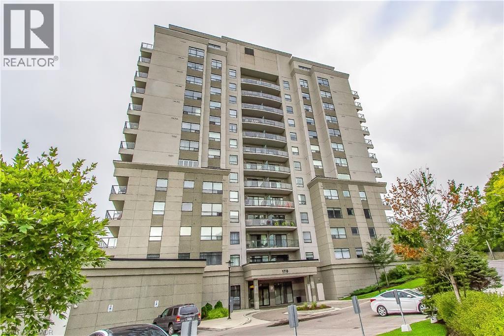 170 Water Street N Unit# 807, Cambridge, ON - Outdoor With Balcony With Facade