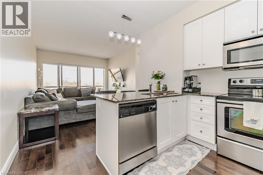 170 Water Street N Unit# 807, Cambridge, ON - Indoor Photo Showing Kitchen