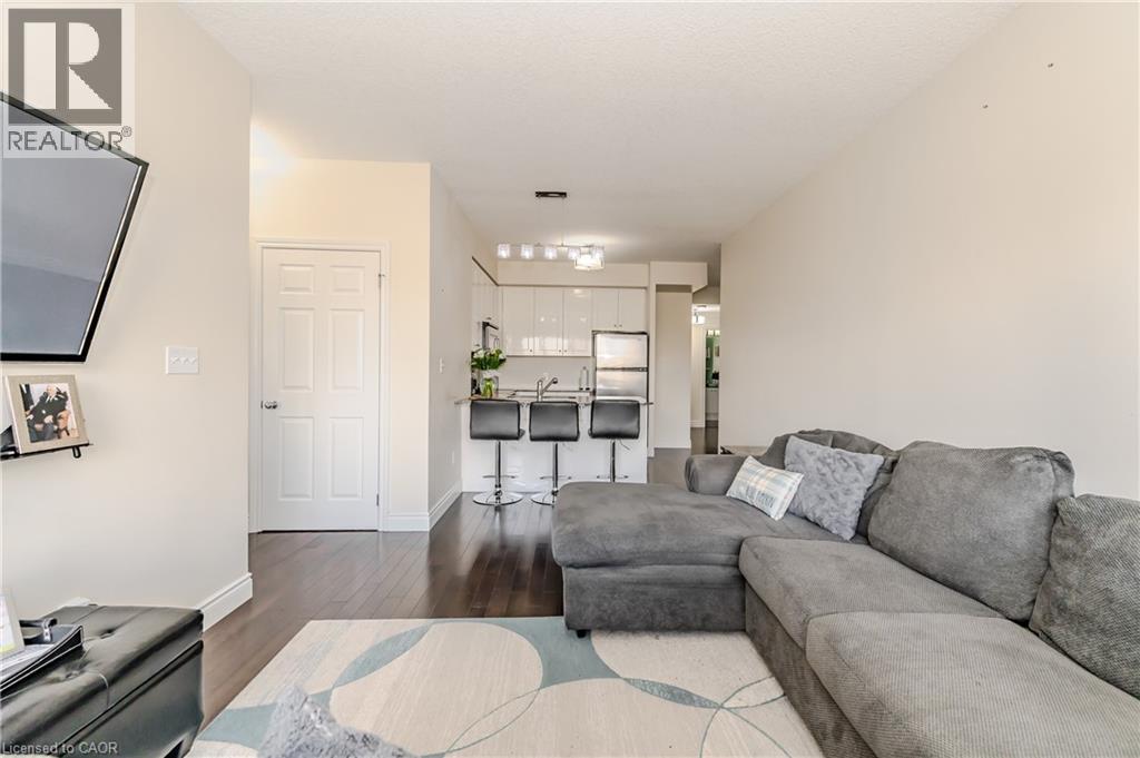170 Water Street N Unit# 807, Cambridge, ON - Indoor Photo Showing Living Room