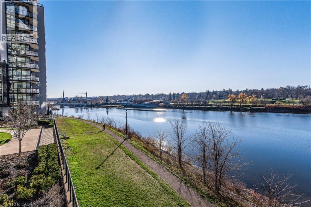170 Water Street N Unit# 807, Cambridge, ON - Outdoor With Body Of Water With View