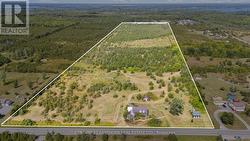 Aerial view from front to back - 