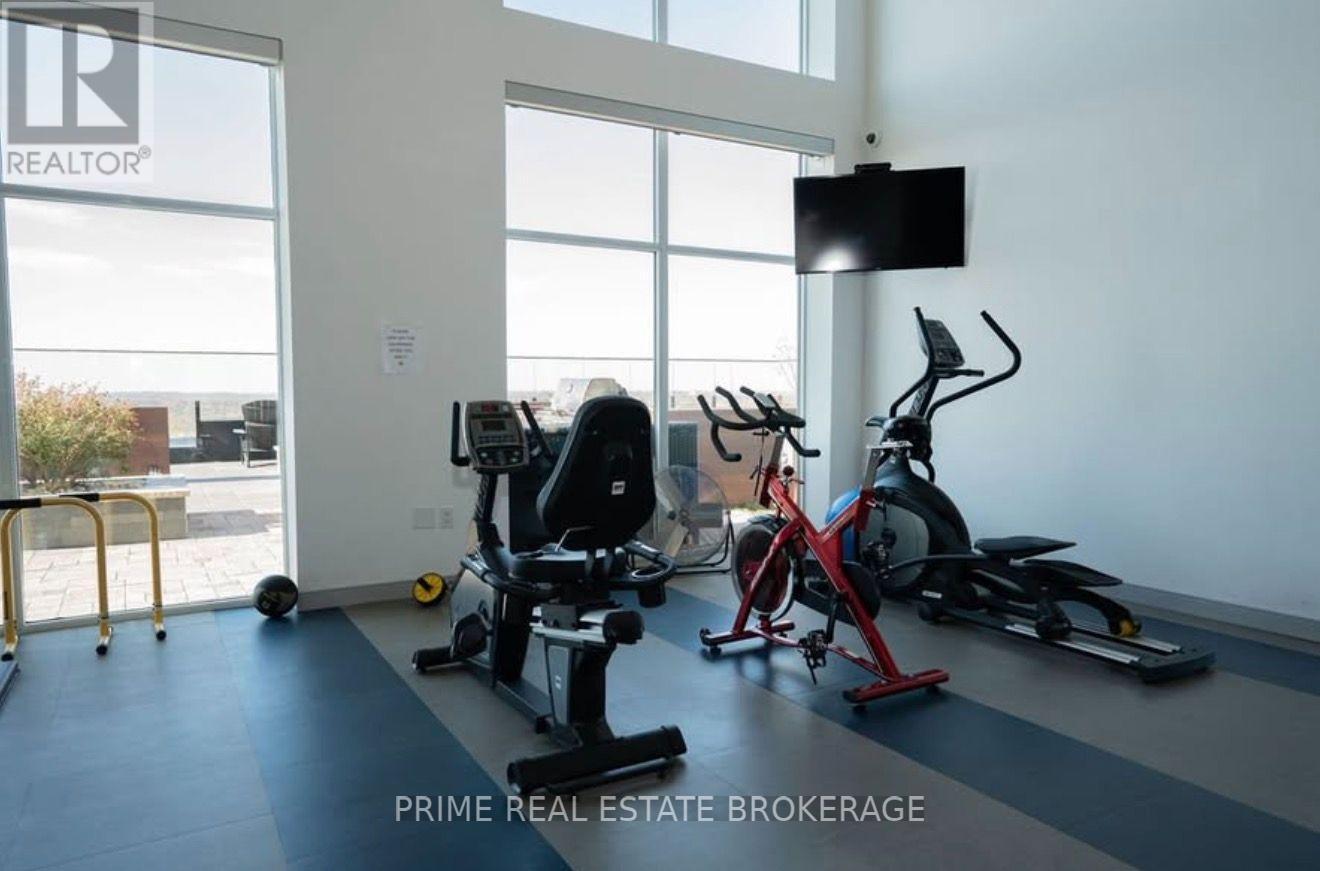 2503 - 505 Talbot Street, London East (East F), ON - Indoor Photo Showing Gym Room