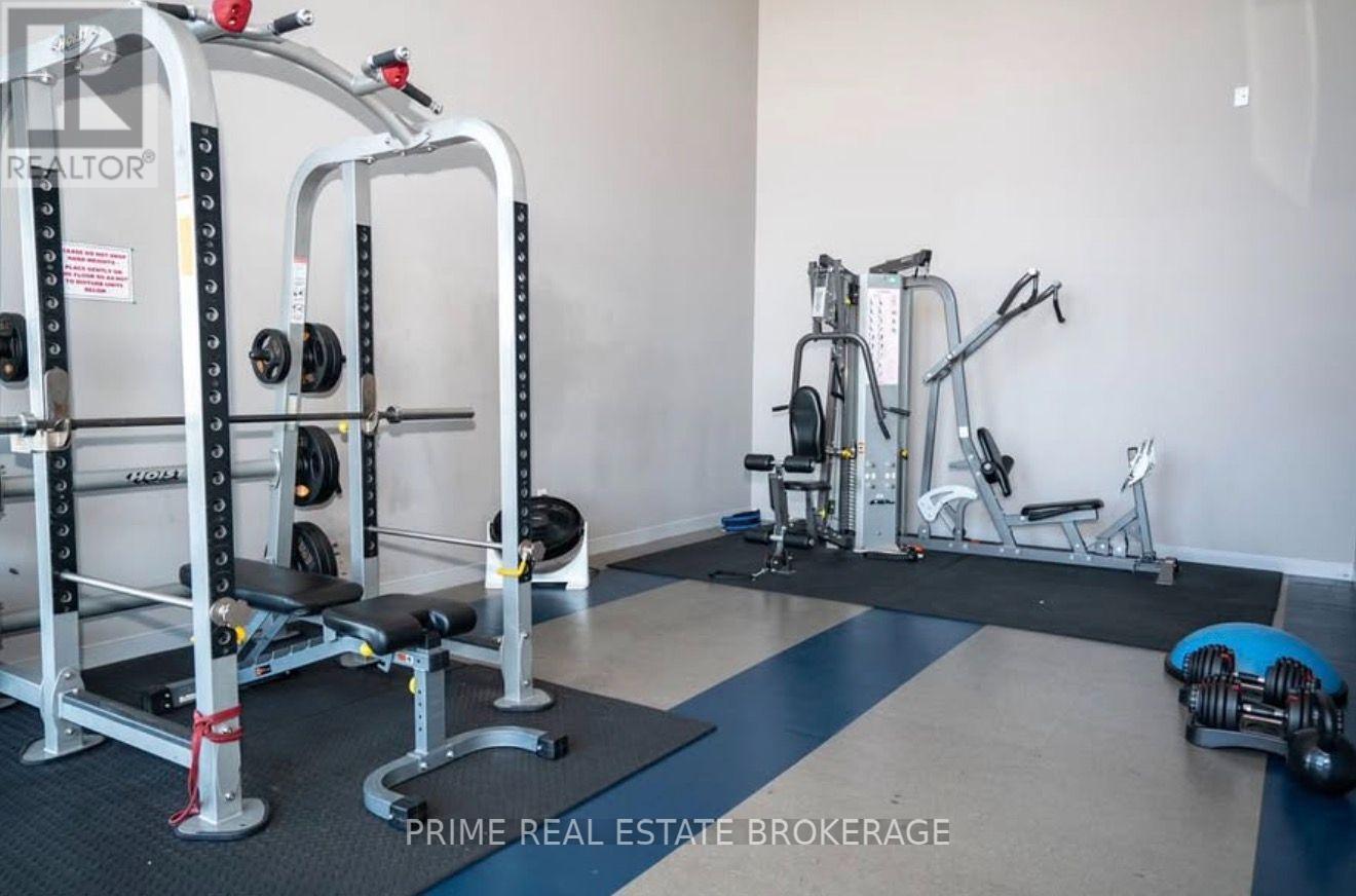 2503 - 505 Talbot Street, London East (East F), ON - Indoor Photo Showing Gym Room