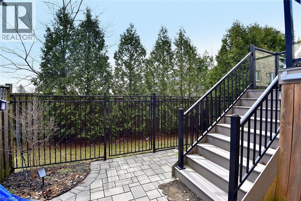 Stone patio. - 39 Panabaker Drive Unit# 7, Ancaster, ON - Outdoor