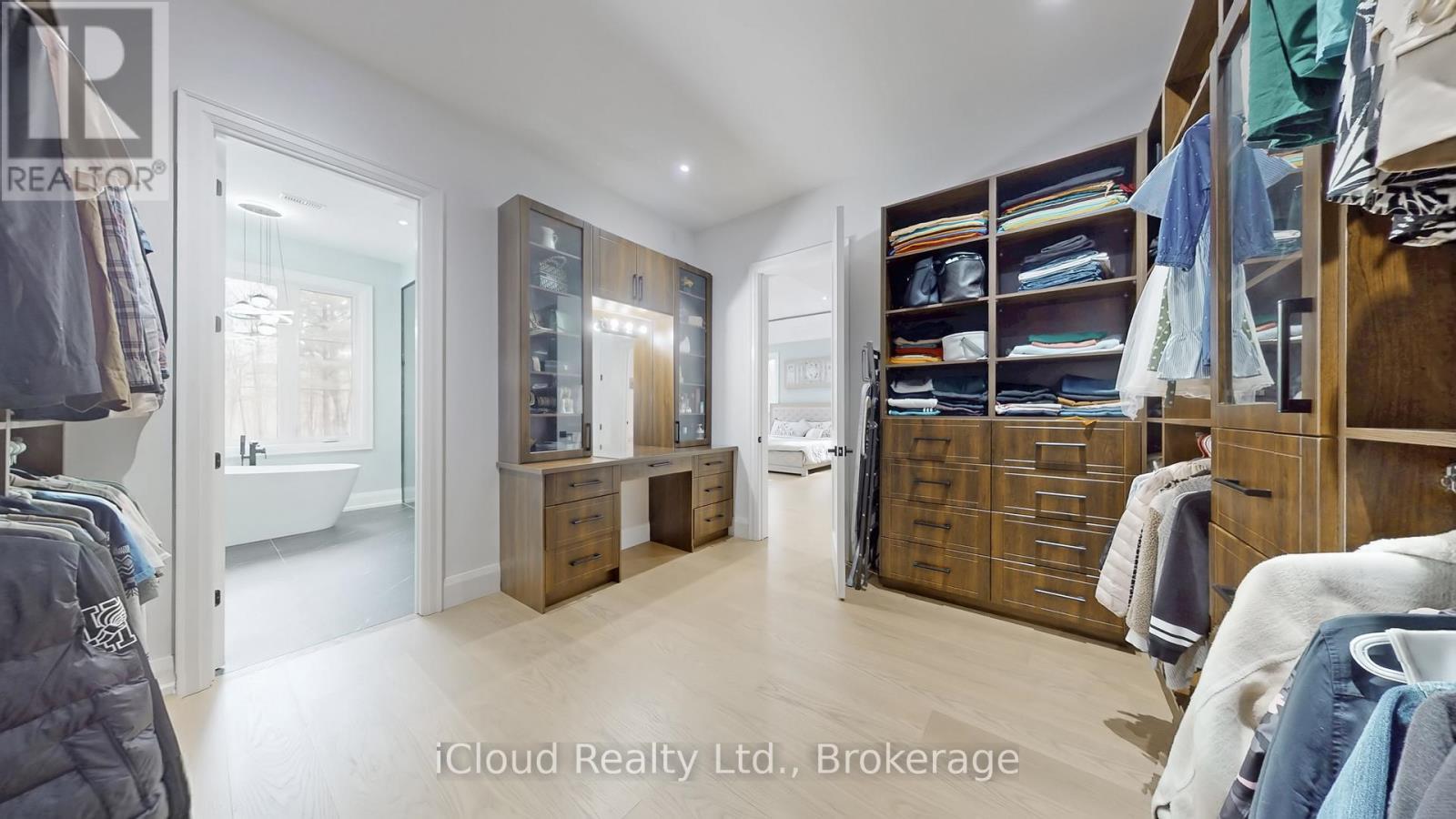 Master Bed Room Closet - 1200 Conservation Road, Milton, ON - Indoor With Storage