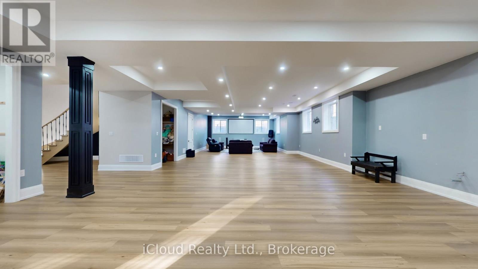 Great Room In Basement - 1200 Conservation Road, Milton, ON - Indoor