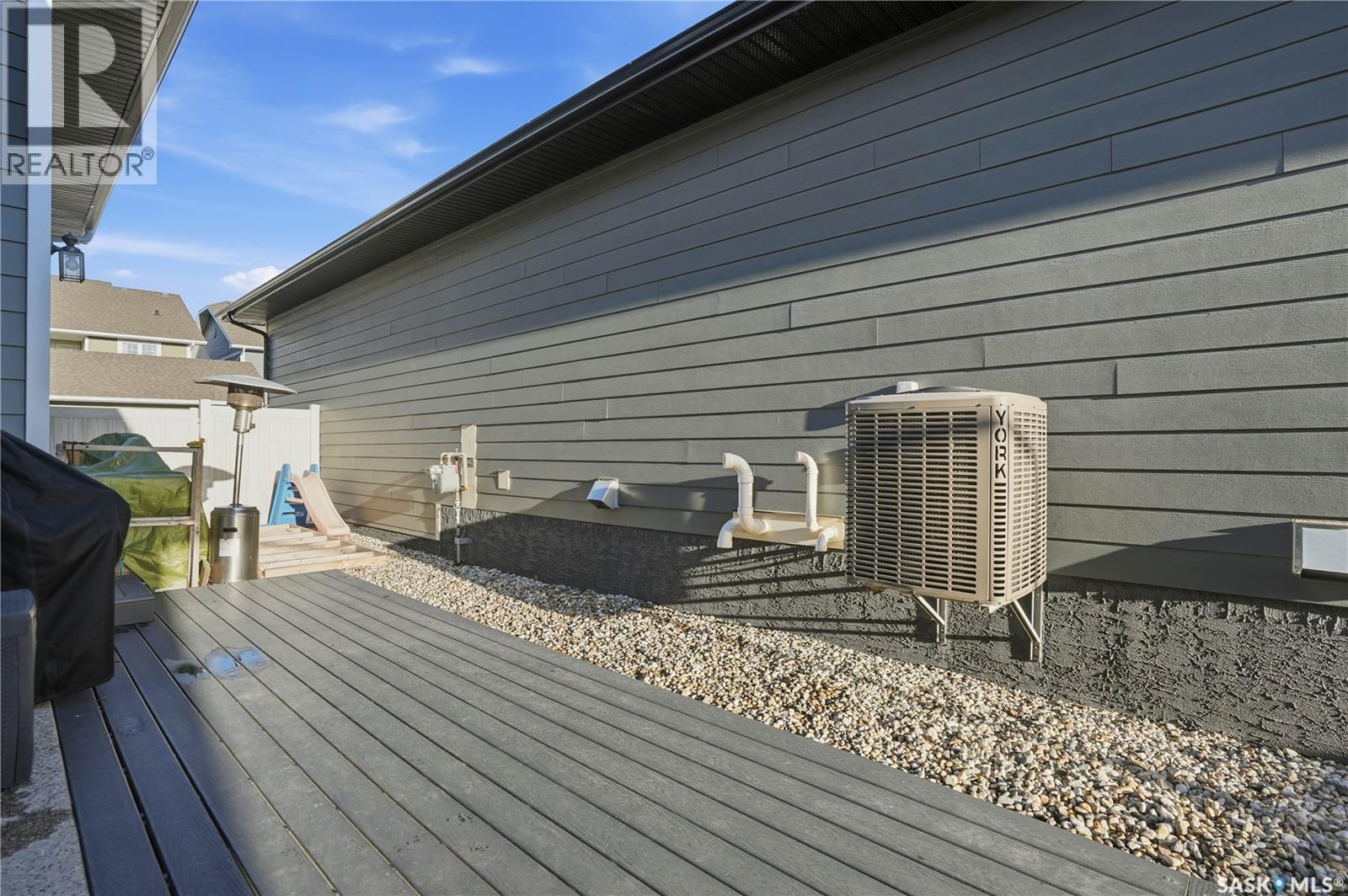 4202 Green Olive Way E, Regina, SK - Outdoor With Deck Patio Veranda With Exterior