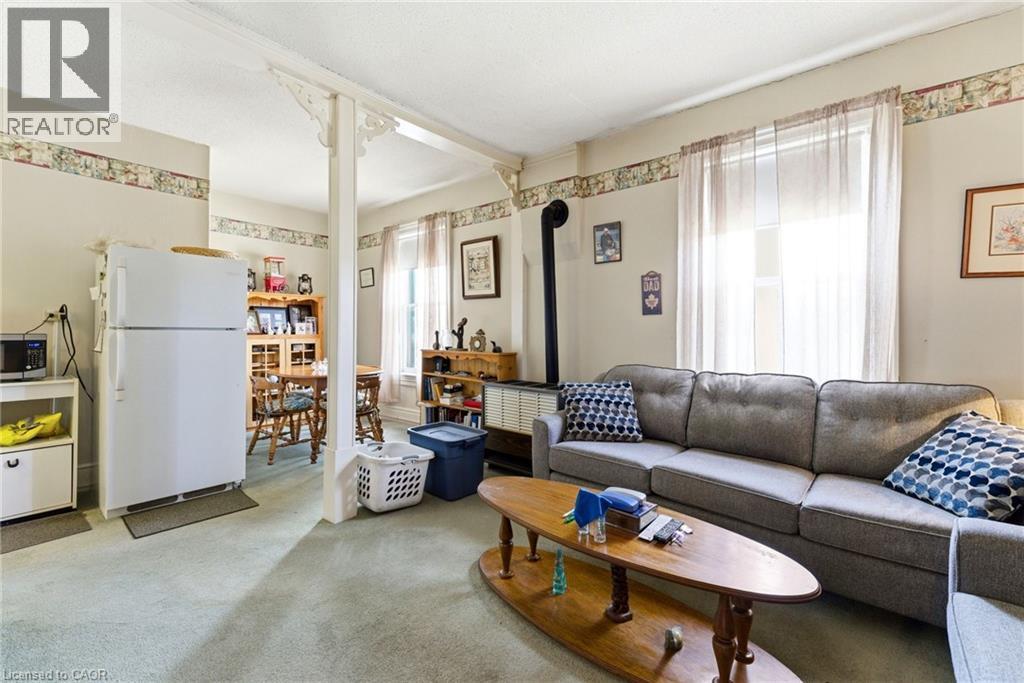 Unit C Living/Dining - 9 Willow Street, Paris, ON - Indoor Photo Showing Living Room