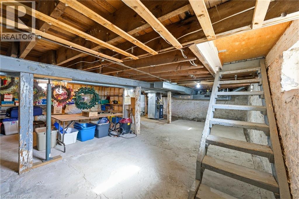 Basement (accessible through Unit A or B) - 9 Willow Street, Paris, ON - Indoor Photo Showing Basement