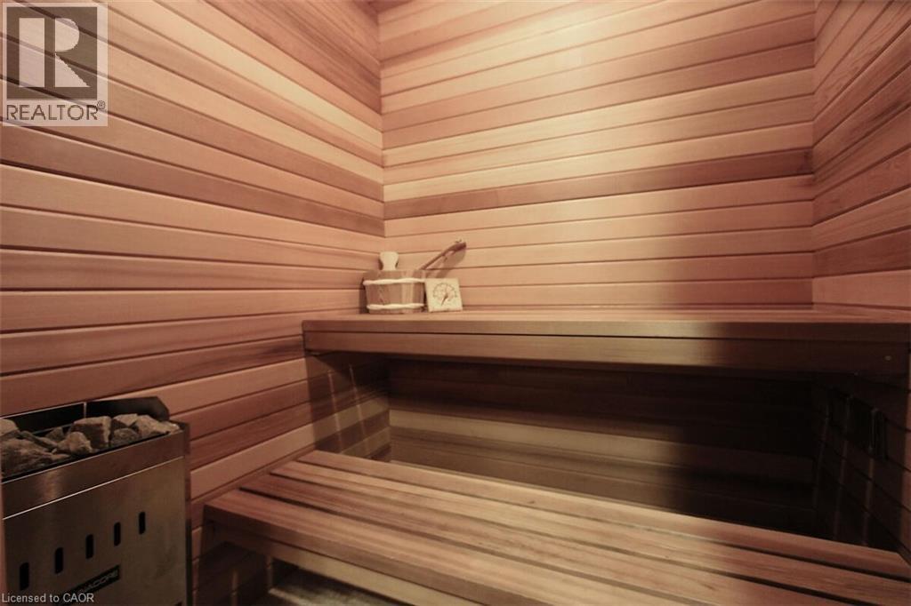 Sauna featuring wood walls - 205 Paige Place, Kitchener, ON - Indoor Photo Showing Other Room