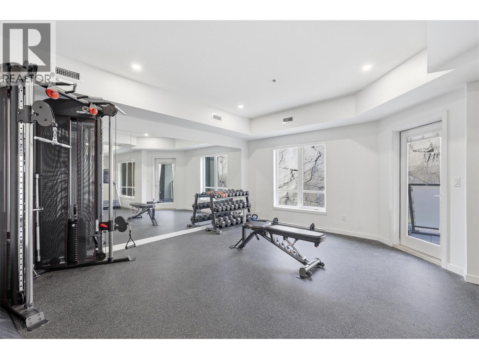 1405 Springhill Drive Unit# 2103, Kamloops, BC - Indoor Photo Showing Gym Room