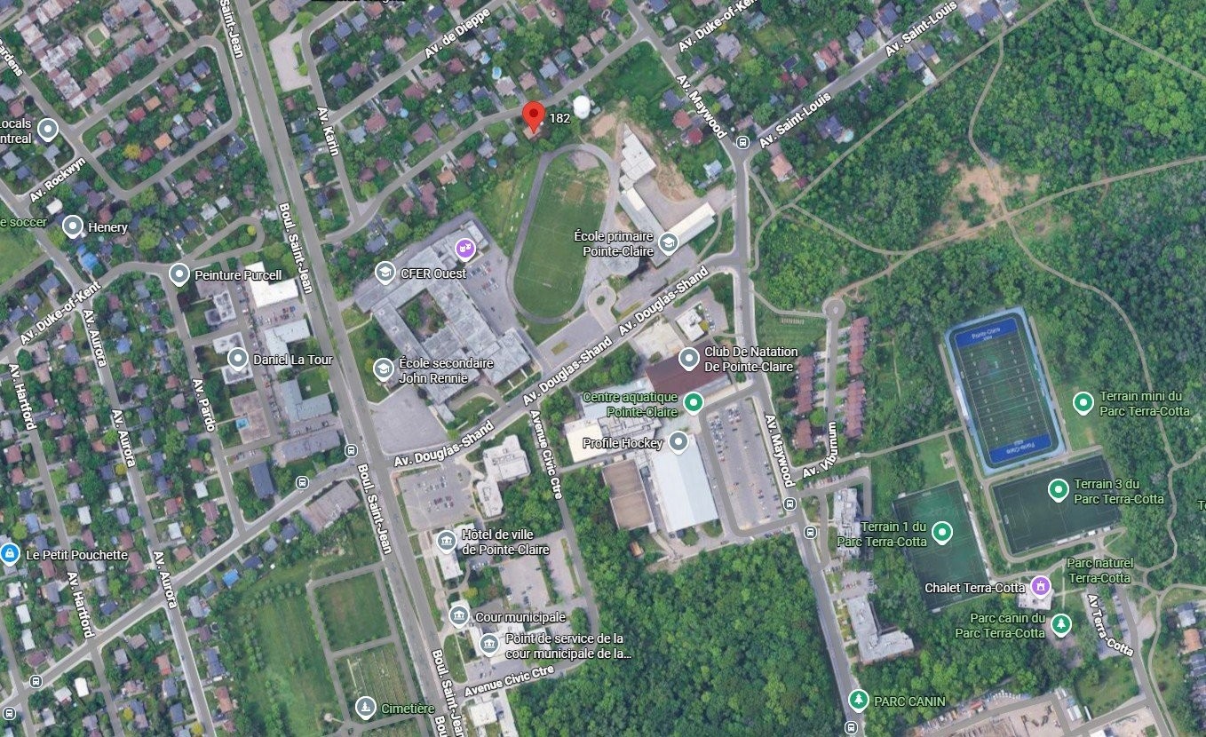 Photo aérienne - 182 Av. Duke-Of-Kent, Pointe-Claire, QC - Other