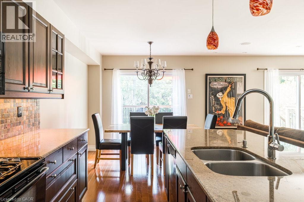 330 Strathcona Drive, Burlington, ON - Indoor Photo Showing Kitchen With Double Sink