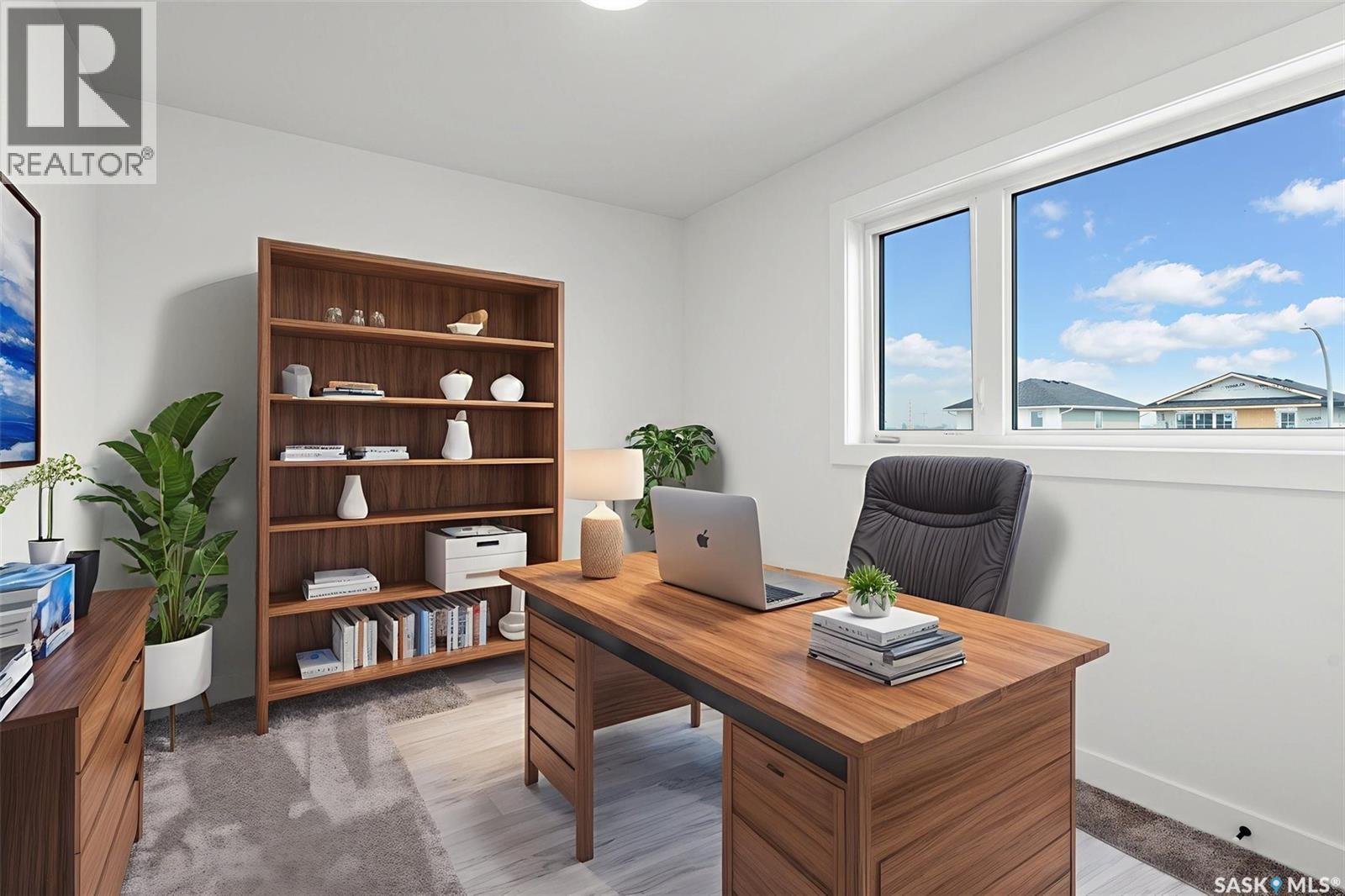 429 Eldorado Street, Warman, SK - Indoor Photo Showing Office