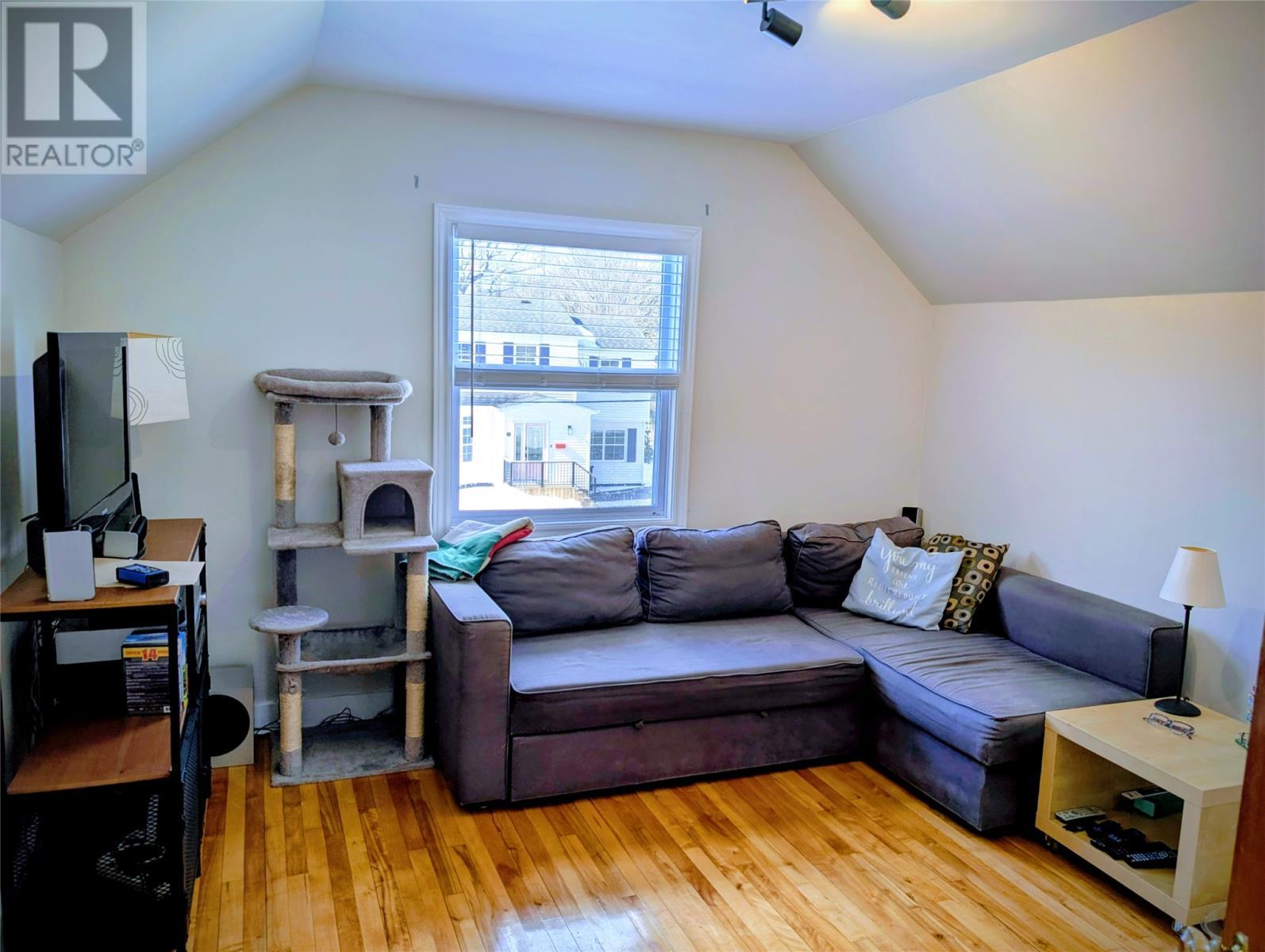 Bedroom currently used as a lounge - 7 Cornwall Heights, St. John'S, NL - Indoor Photo Showing Living Room