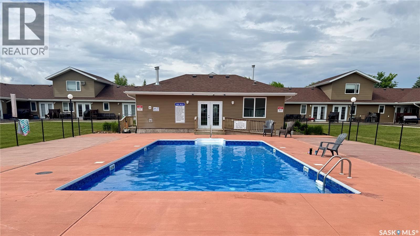 3 1250 Aaro Avenue, Elbow, SK - Outdoor With In Ground Pool With Deck Patio Veranda