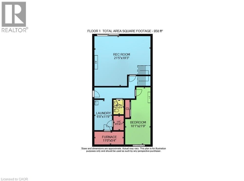 View of property floor plan - 5590 Blind Line, Burlington, ON - Other