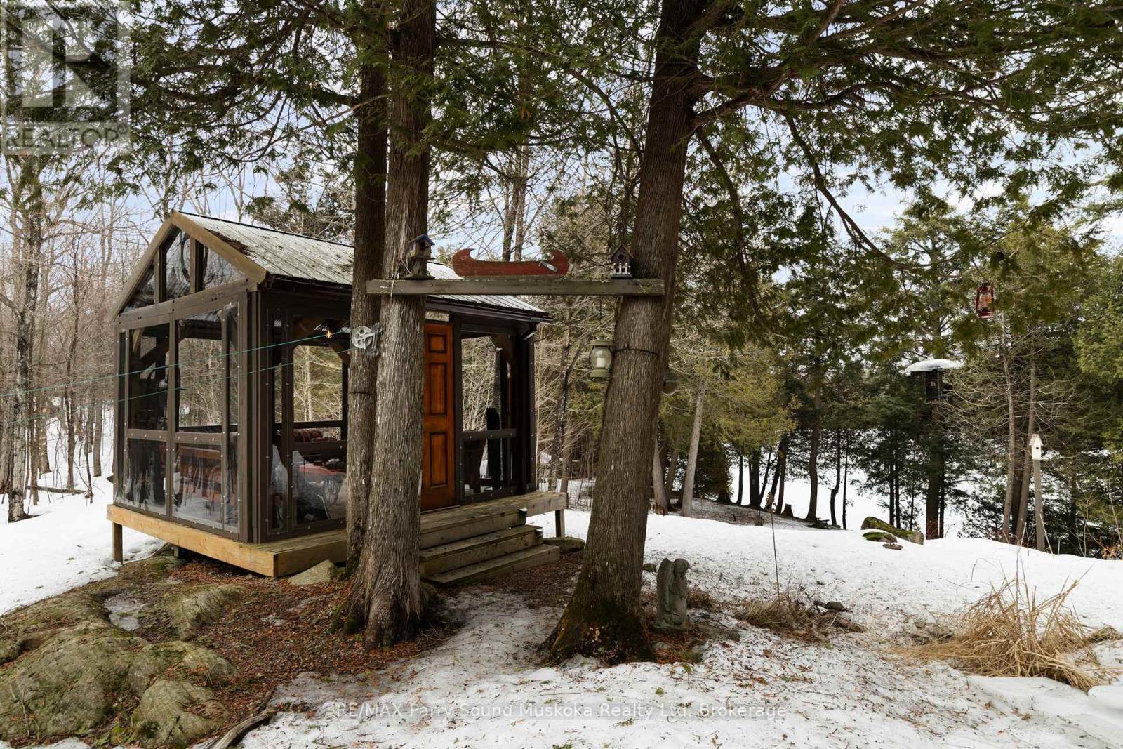 Gazebo. - 6 West Point Drive, Mckellar, ON - Outdoor