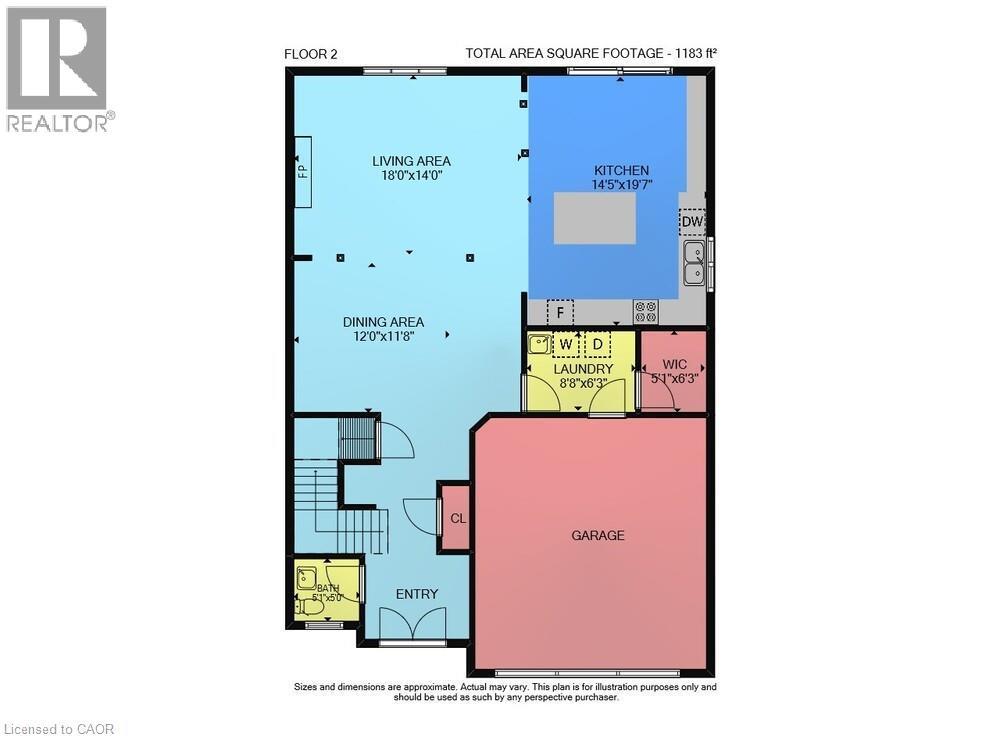 Main level floor plan - 182 Irwin Avenue, Hamilton, ON - Other