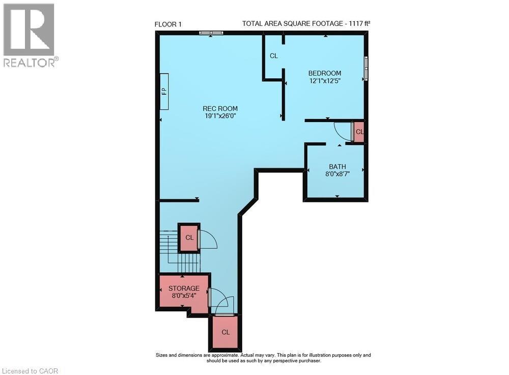Basement floor plan - 182 Irwin Avenue, Hamilton, ON - Other