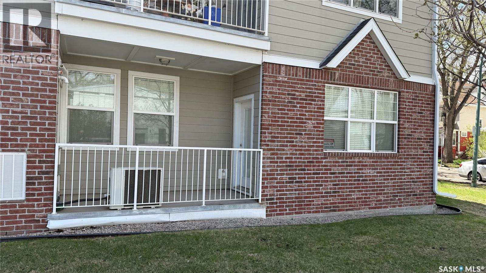 101 2313 Montreal Street, Regina, SK - Outdoor With Balcony With Exterior
