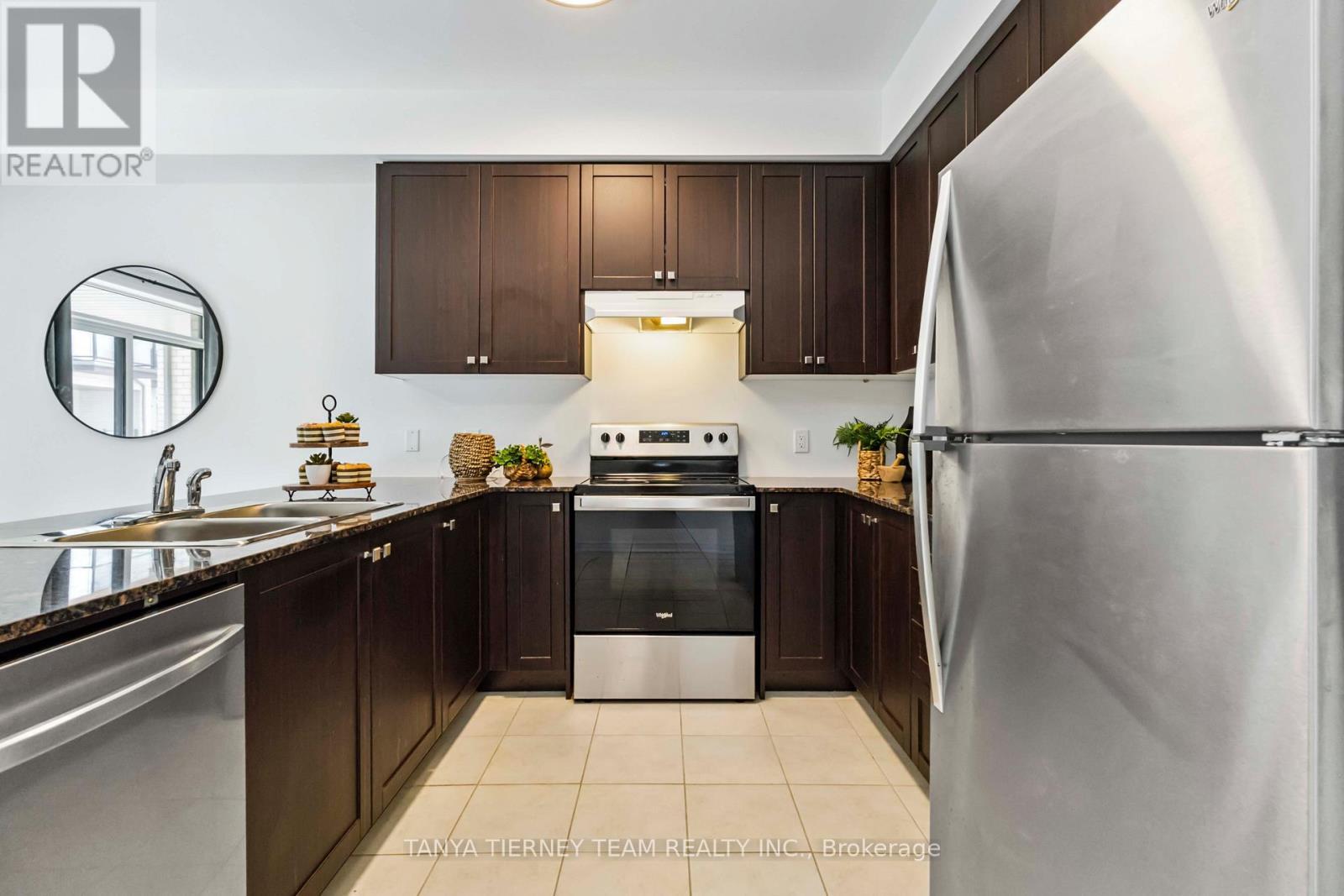36 Dockside Way, Whitby, ON - Indoor Photo Showing Kitchen With Stainless Steel Kitchen With Double Sink