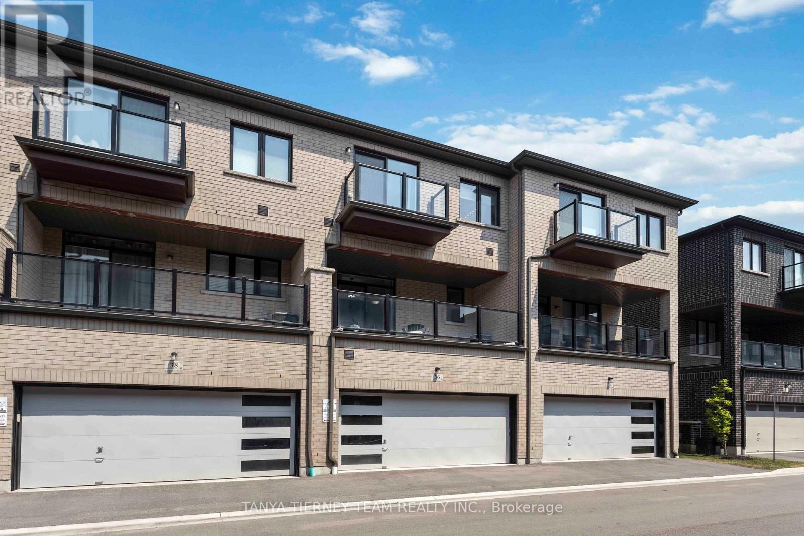 36 Dockside Way, Whitby, ON - Outdoor With Balcony With Facade