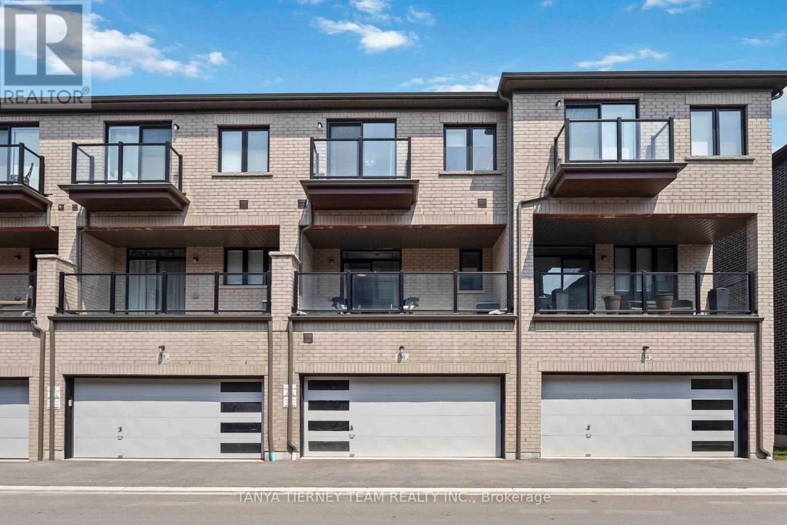 36 Dockside Way, Whitby, ON - Outdoor With Balcony With Facade