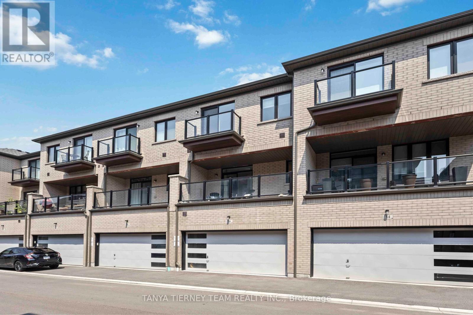 36 Dockside Way, Whitby, ON - Outdoor With Balcony With Facade
