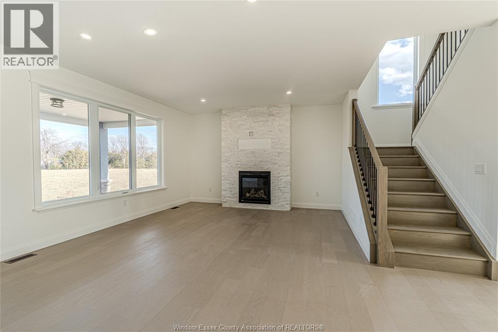 4508 Ursula, Comber, ON - Indoor With Fireplace