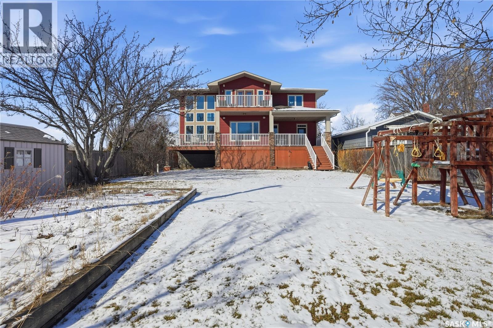 3229 18Th Avenue, Regina, SK - Outdoor With Balcony With Deck Patio Veranda